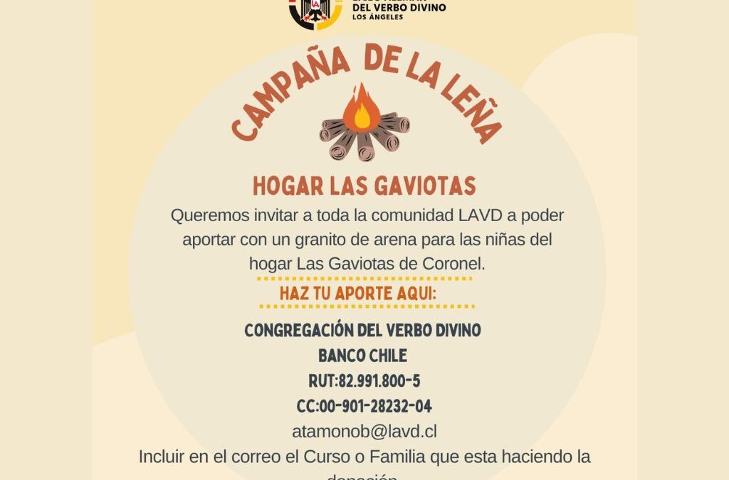 «Campaña de la leña» para Hogar Las Gaviotas