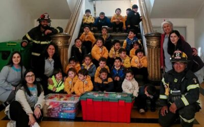 Actividad solidaria de Pre escolar