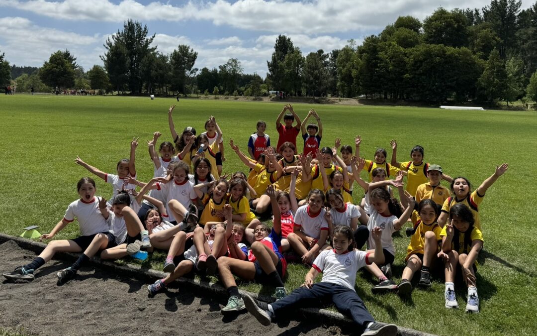 Encuentro de atletismo con Colegio Padre Hurtado de Chillán