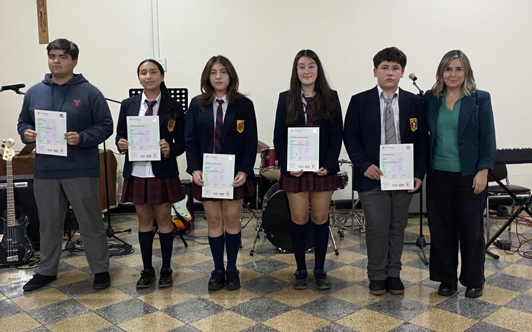 Ceremonia Certificación de Inglés 2025