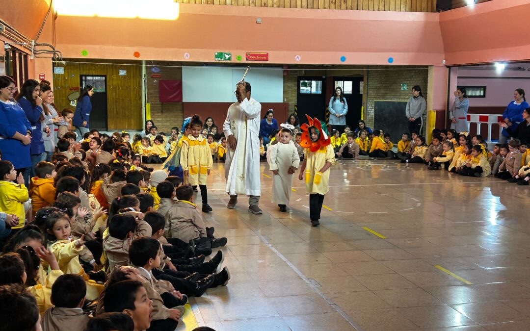 Pre escolar celebra Fiesta de Anunciación