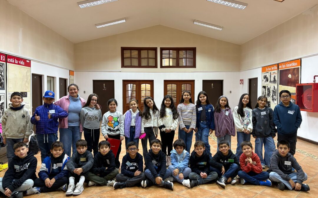 4° básico B vive su primer Encuentro con Cristo