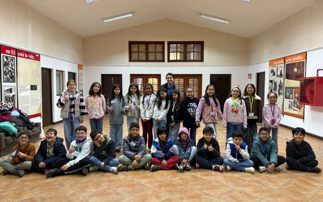 4° básico C tiene su primer Encuentro con Cristo